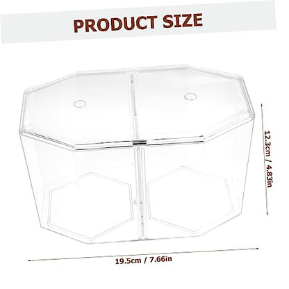 POPETPOP Fish Isolation Breeding Box Transparent Incubation Tank for Small Fish and Shrimp Easy Installation Betta Breeder Enhances Fry Survival Rate