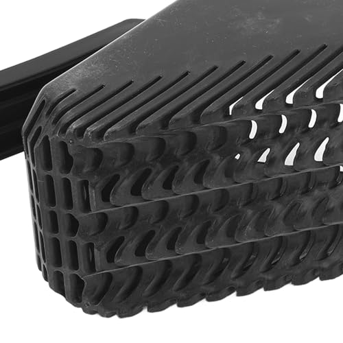 Fish Tankes Sand Shovel, Aquarium Gravel Sand Shovel, Strong Construction Clean Pan Scoop Shovel Plastic Gravel Strainer Shovel Clean Tool Black