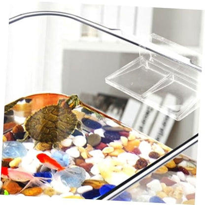 Toyvian 10pcs Height and Aquarium Cover Support Clamps for Easy Installation Fish Tank Accessories for Various