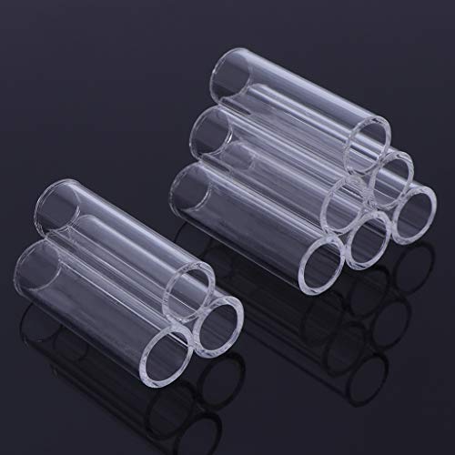 Aquarium Decor Clear Acrylic Tube Cave House Hideout For Small Fish Shrimp Cichlid Hiding Rest Spawning 3 Tubes 6 Tubes Aquarium Fish Tank Landscaping Plant Landscape Fishtank Artificial Simulation