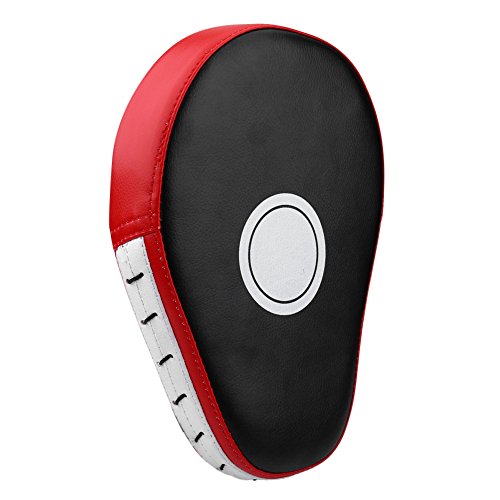 1PCS Boxing Pads PU Leather Punching Kicking Palm Hook and Jab Strike Pads Target Gloves for Focus Training of Karate Muay Thai Kick Boxing