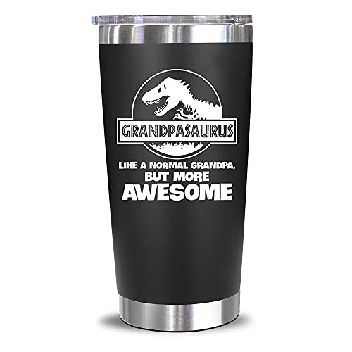 NewEleven Fathers Day Gift For Grandpa From Granddaughter, Grandson - Gift Ideas For Grandfather, New Grampa, Promoted To Grandfather, Grandchildren, Grandkid - 20 Oz Tumbler