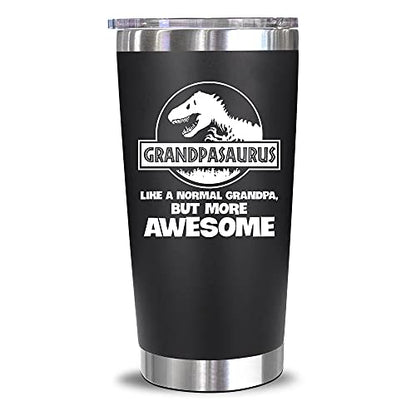 NewEleven Fathers Day Gift For Grandpa From Granddaughter, Grandson - Gift Ideas For Grandfather, New Grampa, Promoted To Grandfather, Grandchildren, Grandkid - 20 Oz Tumbler