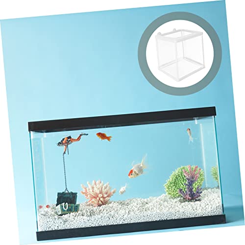 BESPORTBLE Breeding Incubator Box Mesh Fish Tank Breeding Tank Box for Betta Guppy Practical Aquarium
