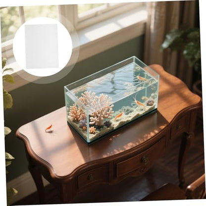 balacoo Foam Fish Tank Leveling Pad Non Slip Shockproof Aquarium Mat with Textured for Surface Protection and Vibration Absorption for Fish Tank Setup
