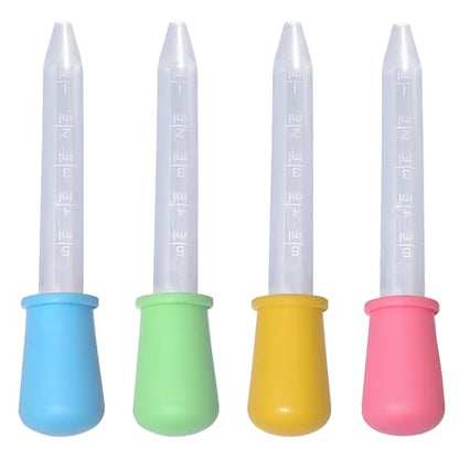Silicone-Plastic Pipettes Ideal for Art, Plant Care, Science Experiments, and Crafts.Your go-to Tool for All Liquid Transfer Needs.