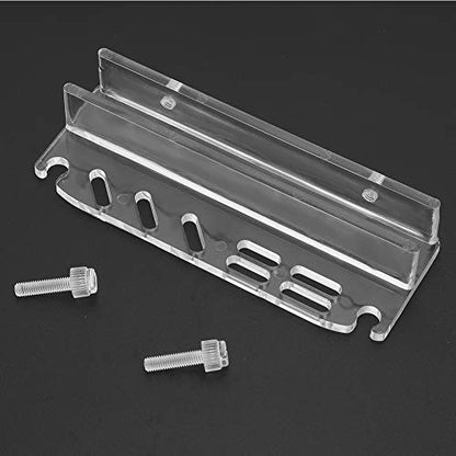 Acrylic Fish Tank Water Plants Tweezer Organizer Storage Bracket Holder for Aquarium Cleaning Tool Shelf