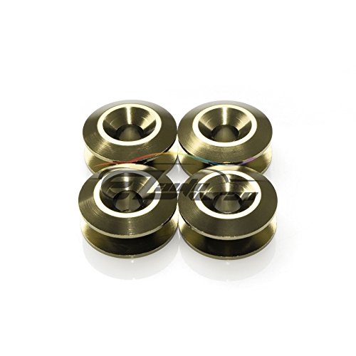 Bronze Bumper Quick Release Fasteners for Car Bumpers Trunk Fender Hatch Lids Kit - color: BRONZE