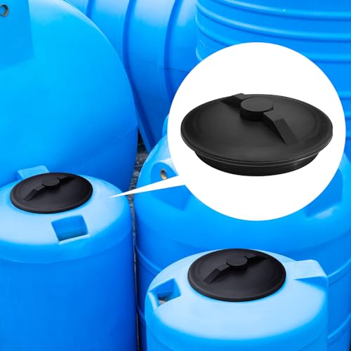 8" Threaded Vented Lid and Ring Replacement for Sprayers and Agricultural Tanks Chemical-Resistant Secure Leak-Free Fit Tank Accessories