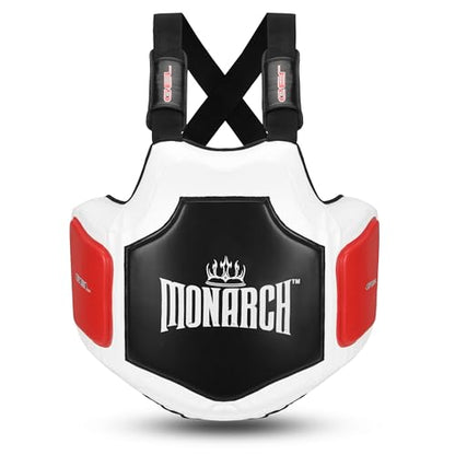 Heavy Hitter Boxing Body Protector As Body Opponent Bag, Muay Thai Belly Pad, Boxing Training Equipment with Multilayer Padding for Pro Protection
