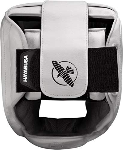 Hayabusa T3 Adjustable MMA Headgear - color: White/Black, size: Large