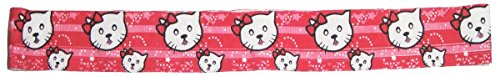 Ring to Cage Handwraps Mexican Style Stretchable- Patterned 180" Long - 23 Color Patterns - color: Pink Kitten