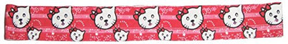 Ring to Cage Handwraps Mexican Style Stretchable- Patterned 180" Long - 23 Color Patterns - color: Pink Kitten