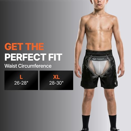 Shock Doctor Jock Straps with Cup Included, Cups for Football Baseball. Core Protective Athletic Supporters - size: X-Large, style: Boys