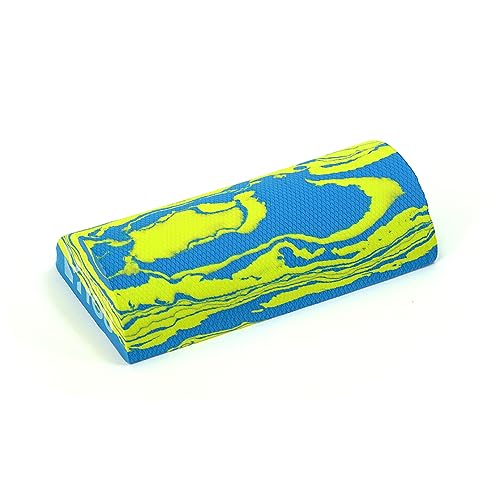 Low Density Soft/Medium Foam Physical Therapy Roller (12" Half Round) - size: 12" Half Round