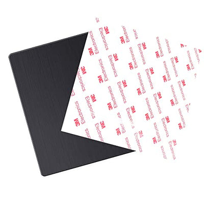 2Pcs Anti-Slip Pads Silicone Rubber Plastic Pads 3M Self-Stick Adhesive Non-Slip Mat for Furniture Fixated Protector Mat (15x15cm/5.9x5.9 inch)