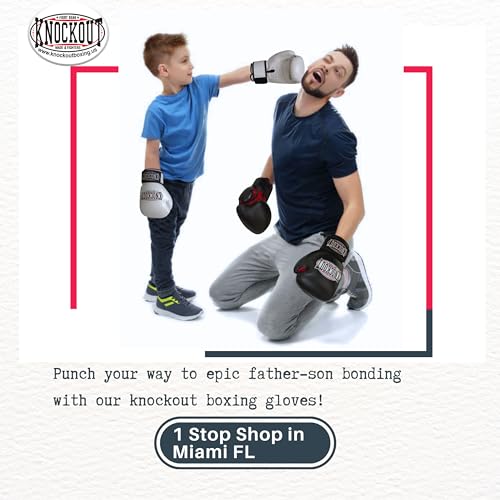Kids Boxing Gloves for Training, Youth Punching Bag Gloves Age 4-15 | boys & girls, Wide hook-and-loop wrist strap, High-density foam padding, boxing, kickboxing, MMA, Muay Thai, fitness training - color: Red, size: 10 oz