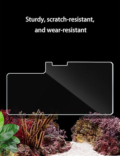 Fish Tank Cover, Transparent Aquarium Top Cover, Not Easily Damaged, Fish Tank lid, for Commercial and Home(8.3x9 Inches)