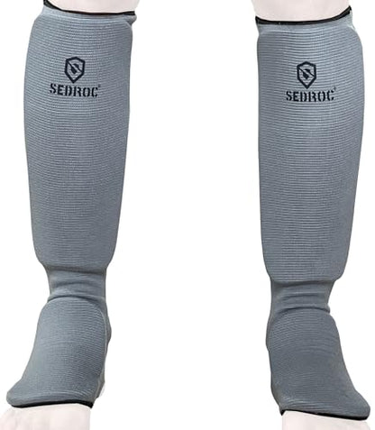 Sedroc Elite Shin Instep Guards for Youth, Kids and Adults - size: X-Large