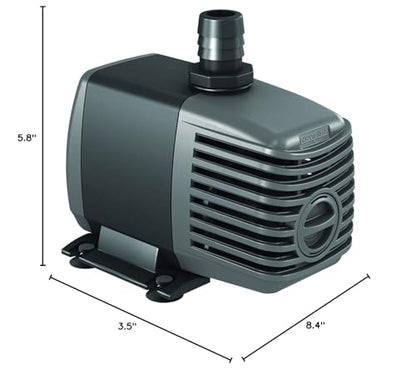 Active Aqua Submersible Water Pump High Performance Magnetic Drive Pump for Hydroponics Aquariums and Fountains Reliable Water Flow and Oxygenation in Multiple Gallons Per Hour Sizes