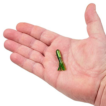 Berkley PowerBait Pre-Rigged Atomic Tubes Fishing Soft Bait - color: Perch, size: 1/16 oz