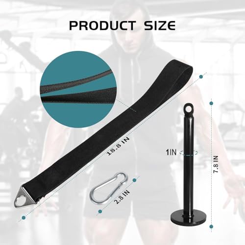 Arm Wrestling Training Strap Belt: Arm Hand Grip Finger Wrist Forearm Exerciser Strengthener Workout Equipment