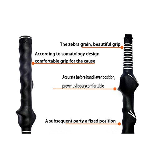 Right-Handed Golf Swing Training Grip Trainer, Black - color: 2 Pack