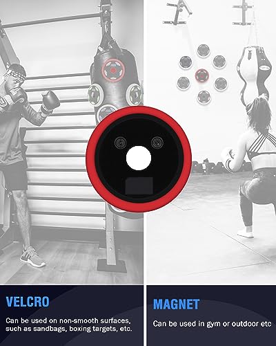 Reaction Training Lights, 6+1 Sports Speed & Agility Training LED Lights for Football, Fitness, Boxing, Sports Training Equipment, for Coaches, Gyms and Individual Athlete Workouts