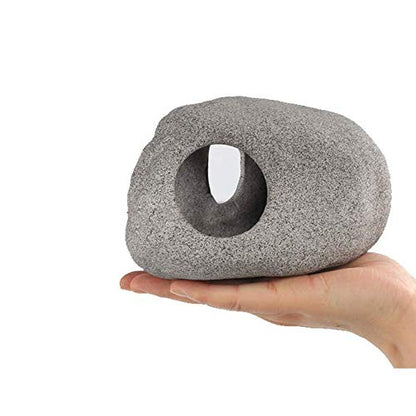 Norgail Aquarium Stone Hideaway Ornament Cichlid Shrimp Breeding Hiding Cave (X-Large)(904) - size: X-Large
