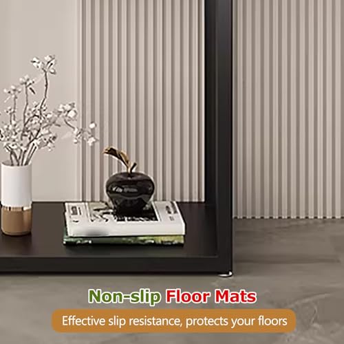 Aquarium Stand, Heavy-Duty Fish Tank Base, Non-Slip Feet, Carbon Steel Construction, No Assembly Required, Perfect for Living Rooms, Balconies, and Home Offices(Black,LxW40x40cm/15.7x15.7in) - color: Black, size: LxW40x40cm/15.7x15.7in