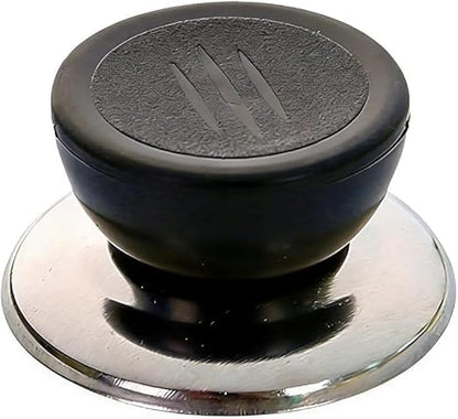 2 Pcs Universal Replaceable Pot Lid Handle Anti-Scald Pot Lid Handle For Wok Steamer, Glass Pot Cover, Pot Cover Top Accessory (Black)