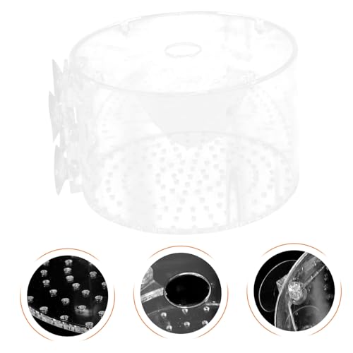 BESPORTBLE Fish Breeding Box for Aquarium Acrylic Isolation Chamber Floating Cover for Betta and Shrimp Breeding