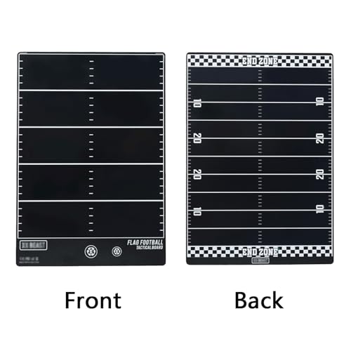 Electronic Flag Football Coaching Board, LCD Flag Football Tactical Board, with Induction Writing Pen, Durable Material, Thin and Portable, for Team Training