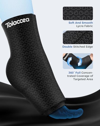 Ankle Ice Pack Wrap PRO, Reusable Gel Foot Ice Pack for Cold Therapy | Heel Foot Ice Pack, Targeted Ankle ColdFocus Cooling, Stays Flexible Frozen, Hot&Cold Therapy, Easy Wear - size: XLx1, style: Pro
