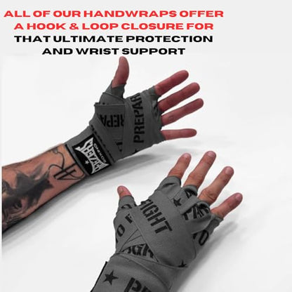 Geezers Prepare to Fight Hand Wraps - color: Yellow, size: 5m