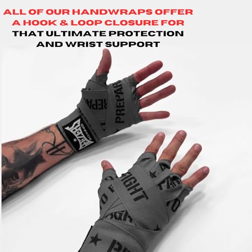 Geezers Prepare to Fight Hand Wraps - color: Green, size: 5m