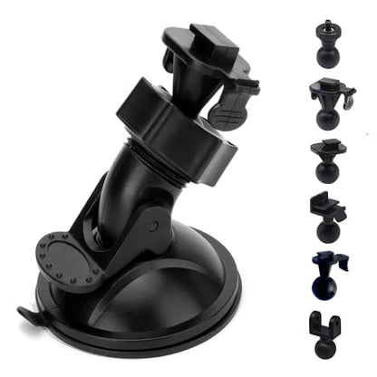 S10 Pro Dash Cam Mount, Suction Cup Dash Camera Mount Holder with 10+pcs Joints for Rove APEMAN CHORTAU Roav Nexar iiwey REXING Z-Edge Old Shark YI ... 98% Car Dash Cameras