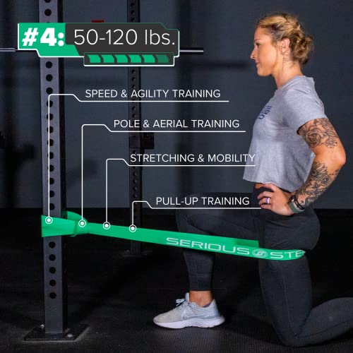 Assisted 41" Pull-Up Band, Resistance & Stretch, Powerlifting & Pull-up Assist Loop (Single Band) - style: #4 (50-120 lbs)