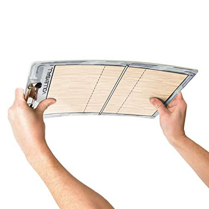 GoSports Premium Dry Erase Coaches Clipboards – Basketball, Baseball, Football, Soccer, Hockey, Volleyball, Lacrosse - color: Volleyball