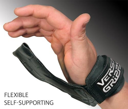 Versa Gripps® PRO Wrist Straps, Train Better - color: Blue Pacific/Black, size: X-Small: 5" to 6"