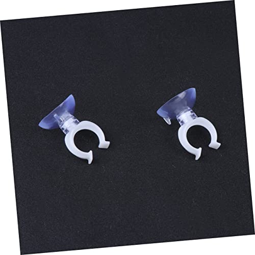 20pcs Fish Tank Hose Holders for Aquariums Easy to Install Underwater Clamp Accessories