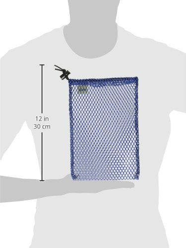 Equinox Nylon Mesh Stuff Bag - color: Blue, size: 7" x 10"