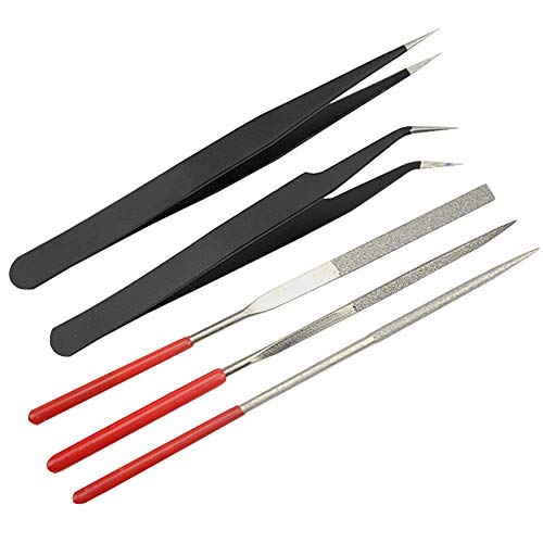 Professional 20 PCS Model Tools Craft Set - Hobby Building Tools Kit for Gundam Car Model Building Repairing and Fixing