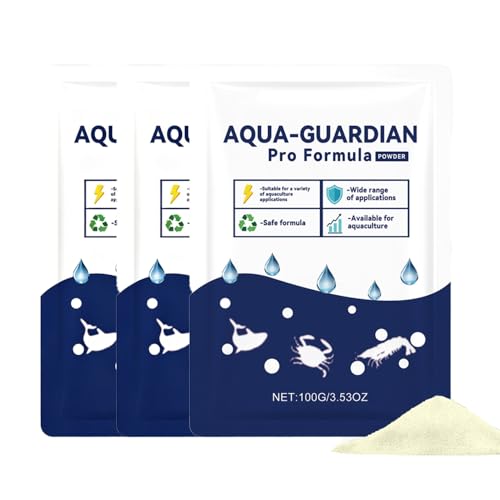 Aquatic Care Powder for Pond and Aquarium, 2026 New Aquatic Care Powder for Fish Shrimp & CrabEasy-Mix Pond and Aquarium Water Care Support, Maintenance Friendly Daily Water Care,100g (2)
