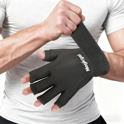 Magic Gel Hand Ice Pack Gloves - Cold Compress Cooling Gel Ice Gloves - Wrist Wrap or Hot Compress - Sports Packs for Hands - Dual Hand Heat Packs - 1 Pack - size: 1 Pack - Ice Glove Pack