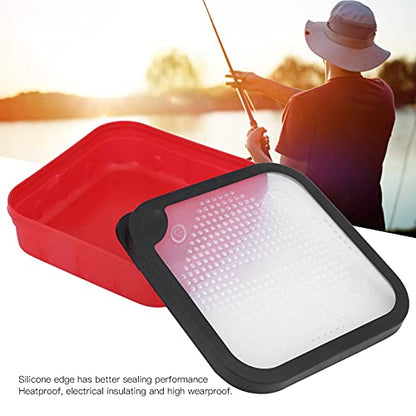 Bait Bucket, Bait Storage Box Convenient Wearproof for Fishing(170 * 170 * 45mm)