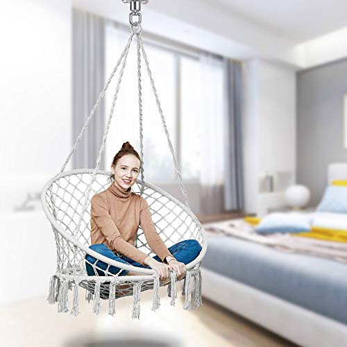 SELEWARE Tire Swing Swivel Hanger, Heavy Duty Swing Hook, 1200 LB Capacity | Silent Ball Bearing Rotation, Reduces Twisting, Ideal for Swings, Hammock Chairs, Punching Bags and Playground Sets - color: Ball Bearing Swing Hanger, 1 Pack