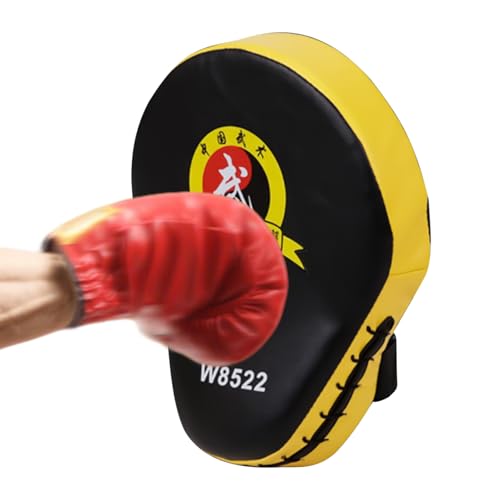 Punching Pads Boxing Target Training Equipment Practice Competition | Sparring Pads Competition Equipment for Gym Home Fitness Adults Kids Boxing Sparring Pads Punching Mitts Training Equipment - color: Yellow