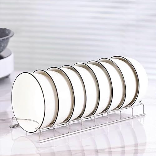 8-Tier Pot Lid Organizer for Cabinet, Stainless Steel Lid Rack Holder, Vertical Pot Lids Organizer for Bakeware Cutting Boards Pans Trays, Kitchen Pantry Cabinet Storage Rack (2PCS-Bowl Rack) - size: 2PCS-Bowl Rack