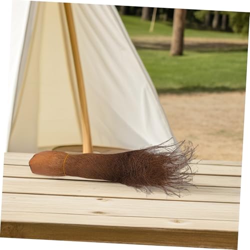 Hemobllo 5 Sheets Realistic Artificial Palm Bark Natural Garden Decor Plant Accessories for Aquarium Fish Fry Hatching Home Office Greenery Background